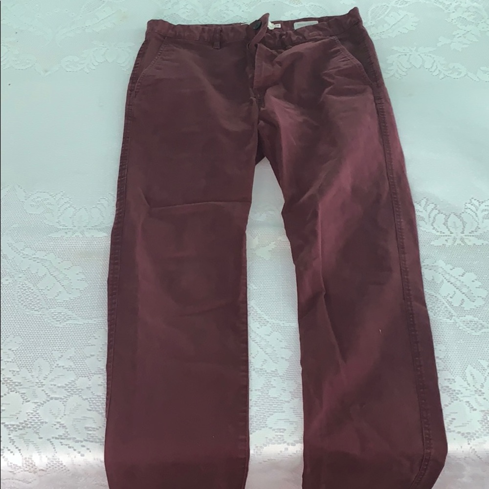 Maroon pants
